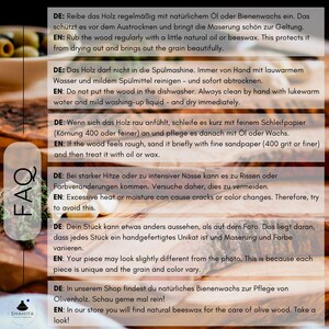 shahiya FAQ
Heavy-duty olive wood board with rustic edges and engraved text. Thoughtful gift idea for birthdays, weddings, or food enthusiasts.