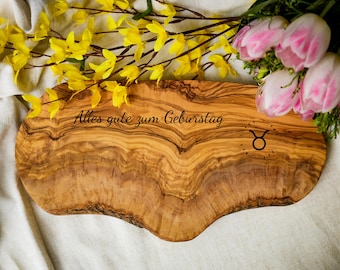 Premium olive wood cutting board custom engraved handmade rustic kitchen board sustainable gift for food lovers and chefs