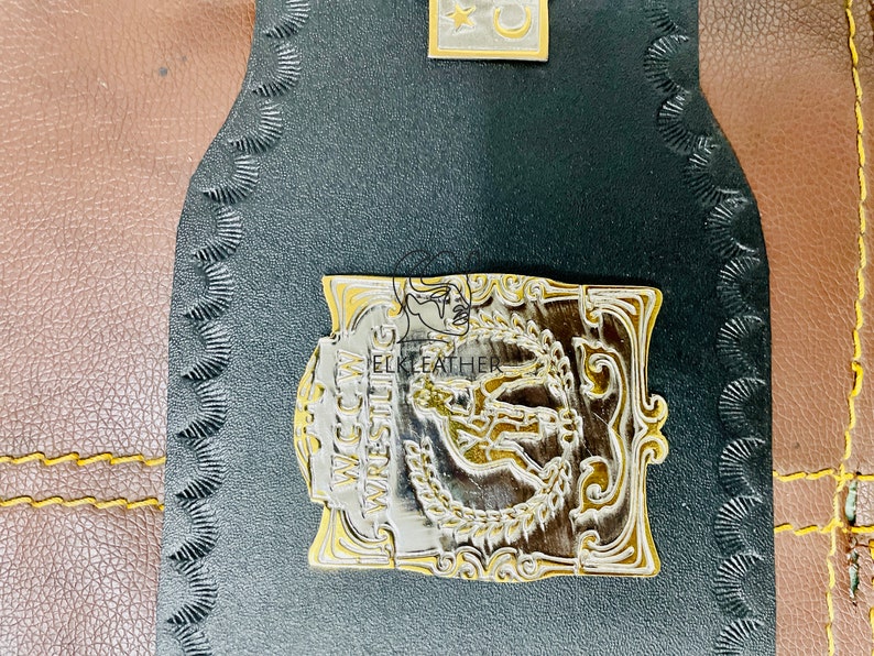 Unified World Heavyweight Wrestling Champion Belt Replica Personalized Wrestling belt Zinc Material Genuine Leather Gift For Him