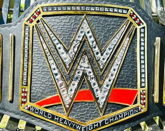 New World Heavyweight Championship Belt Replica Personalized Wrestling belt Customized Your Replica Belt In 2mm/4mm/6mm Zinc Handmade Belt