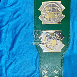 AAA Lucha Libre World Wide Champion Heavyweight Championship Belt Replica Personalized Wrestling belt With Genuine leather Champion Belt