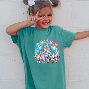 Disney Friends Shirt, Comfort Colors Disney Shirt, Disney Vacation Shirt, Disney Friends Shirt, Disney Castle Shirt, 271015