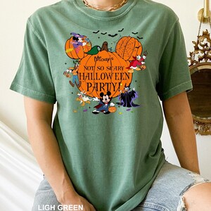 Mickey&#39;S Not So Scary Halloween Party Shirt, Comfort Colors Shirt, Mickey Halloween Shirt, Disney Halloween Shirt, 271667