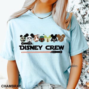 Star Wars Disney Crew Shirt, Comfort Colors Disney Shirt, Star Wars Family Shirt, Disney Star Wars Shirt, Disney Crew Shirt, 271160
