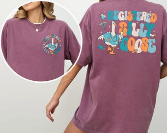 Registered Silly Goose Shirt, Comfort Colors, RN Shirt, Nurse Gift, Nurse Shirt, Funny Shirt, Funny Goose Shirt, Funny Nurse Gift Tee 273052