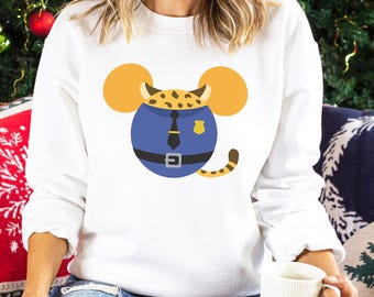 Custom Disney Zootopia Sweatshirt, Walt Disney World Sweatshirt, Zootopia Characters Mickey Head Hoodie, Disneyland Zootopia Crewneck 274023