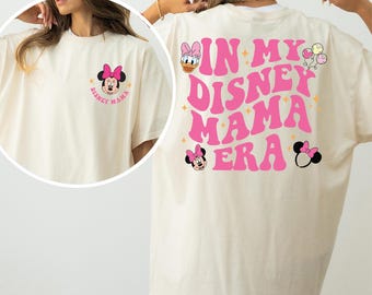 In My Disney Mama Era Shirt, Comfort Color, Disneyland Family Trip Shirt, Minnie Mom Shirt, Girls Disney Shirt, Disney Mom Era Shirt 272702