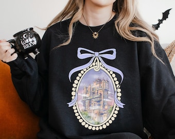 Sudadera con lazo de Disney Hollywood Studios, sudadera con capucha del Hollywood Tower Hotel, sudadera con capucha Disney Girl Trip, cuello redondo para vacaciones familiares 273944
