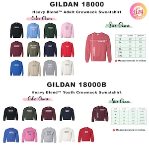 a poster showing the sizes of long sleeve shirts