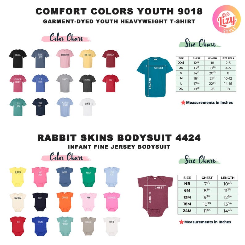 a poster with different types of shirts on it