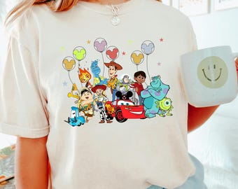 Pixar Fest Shirt, Comfort Colors Shirt, Disney Pixar Pier Shirt, Disney Trip Shirt, Disneyland Pixar Tour Shirt, 272098