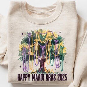Happy Mardi Gras 2025 Sweatshirt, Mardi Gras Crew Hoodie, Mardi Gras Vibes Sweatshirt, Funny Mardi Gras Louisiana Hoodie, Mardi Gras Shirt