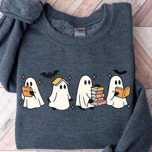 Halloween Ghost Sweatshirt, Halloween Boo Shirt, Retro Spooky Season Ghost Shirt, Ghost Shirts, Halloween Gift Kids Shirt, Halloween Hoodie