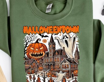 Halloweentown Est 1998 Sweatshirt, Halloweentown University, Retro Halloweentown Sweatshirt, Fall Sweatshirt, Halloween Sweatshirt