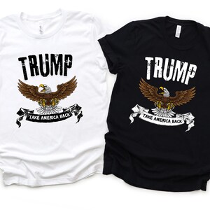 Donald Trump Shirt, Trumpf Adler T-Shirt, Republikanische Geschenke, Trumpf für Präsident 2024, Trumpf-Shirt, Republikanisches Hemd, Wahl 2024 Trumpf-T-Stück