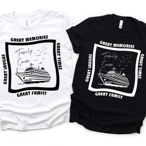 Camiseta de crucero familiar, camiseta personalizada de crucero familiar, camisetas de crucero familiar personalizadas 2025, camiseta de viaje de crucero familiar a juego, camisetas de crucero