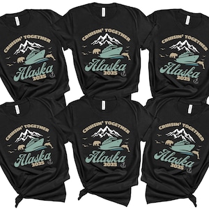 Custom Alaska Cruise Shirt, Alaska Cruise T-shirt, Custom Familie Cruise Shirts, Familie Matching Cruise Shirt, Groep Cruise T-shirt, Alaska Tee