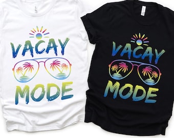 Vacay Mode Shirts, Vacation Shirt, Travel Shirts, Travel Tshirt, Family Vacation Shirts, Family Vacation Tee, Travel Tee, Travel Gift