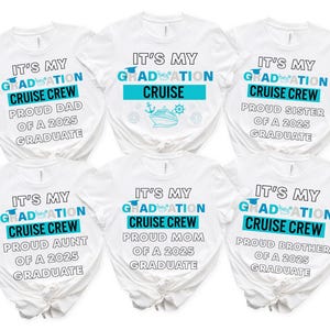 It&#39;s My Graduation Cruise Shirt, Class of 2025 Family Graduation Cruise T-Shirts, Family Graduation Cruise Crew Shirts, Senior 2025 Matching