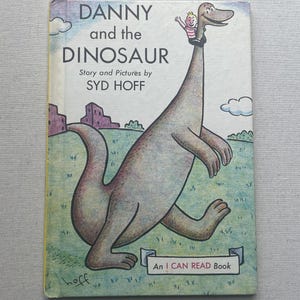 Danny and the Dinosaur Vintage 1958 Hardcover Children&#39;s Book