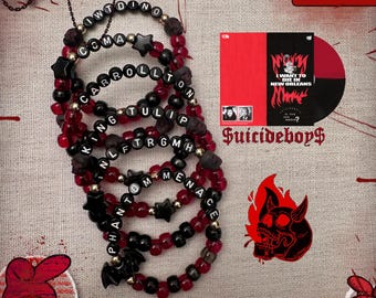 I Want To Die In New Orleans SuicideBoys G59 Album Inspired Handmade Kandi Bracelets
