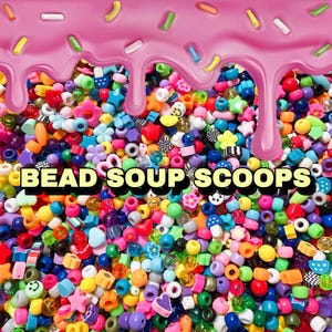 Kandi Wundertüte! 50g oder 100g Kugel mehrfarbige Pony-Perlen, Perlensuppe, Perlenmix, Kandi Konfetti, für Kandi, Schmuck, Kunsthandwerk und Kunsthandwerk