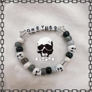 Custom G59 SuicideBoys Kandi Bracelet