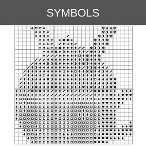 Julmuggar Korsstygnsmönster PDF, Varm Chokladprov, Mysig Vinterköksinredning, Omedelbar Digital Nedladdning bild 9