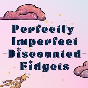 Discounted 3D Printed Fidgets! Articulating Toys, Stim Tools, Cute Animals, Keychains and Bag Charms - Imperfectly Perfect!
