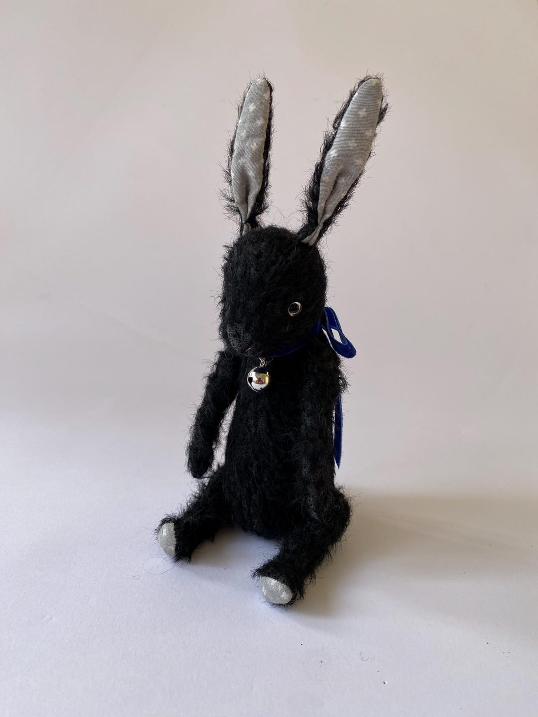Black Rabbit Classical Teddy Bear - Etsy