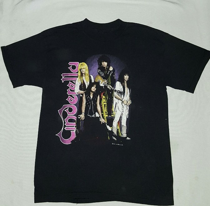 CINDERELLA CONCERT T-shirt 1988 