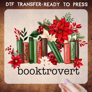 Booktrovert Dtf, Livre prêt à imprimer, Cadeaux pour les amateurs de lecture, Cadeaux pour les amateurs de lecture, Cadeaux pour les amateurs de lecture, Livres Dtf pour femme, Cadeaux livresques