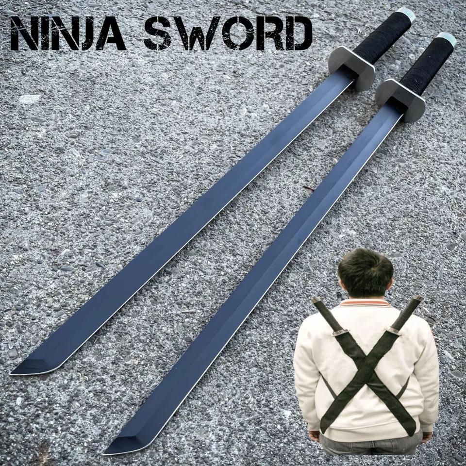 2 PC Double Twin Ninja Samurai Sword, Samurai Twin Katana Set