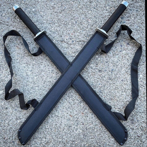 サムライサンズ 2 PC Double Twin Ninja Samurai Sword, Samurai Twin Katana Set