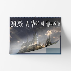 Printable Harry Potter-Inspired Calendar | Magical Year Planner | Wizarding Theme