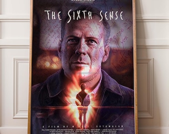 シックス・センス 映画ポスター：1999年映画アートプリント