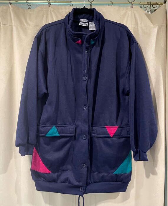 Oversized 90s Vintage Basic Editions Jacket Size M - image 10