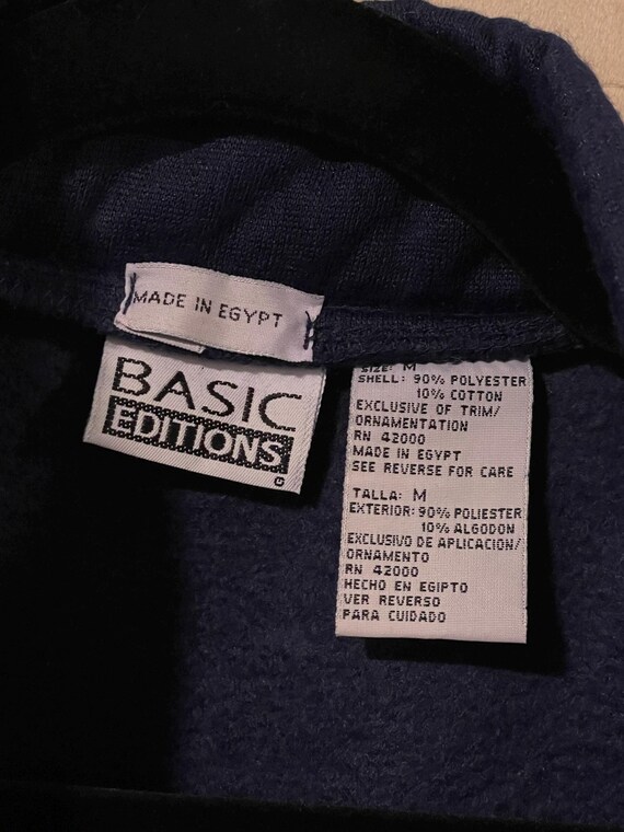 Oversized 90s Vintage Basic Editions Jacket Size M - image 3