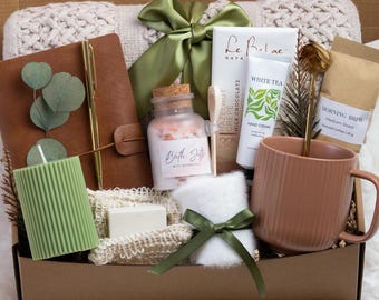 Thinking of You Gift Box, Get Well Soon Hygge Gift Basket, Speedy Recovery Gift, Hug in a Box, Sympathy Gift, Emotional Support Care Package