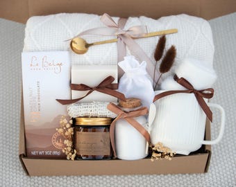 Cozy Gift Box for Her Christmas Care Package Christmas Gift Box Hygge Gift Box Cozy Care Package Self Care Basket Gift Box