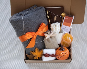 Cozy Gift Box for Her Christmas Care Package Christmas Gift Box Hygge Gift Box Cozy Care Package Self Care Basket Gift Box