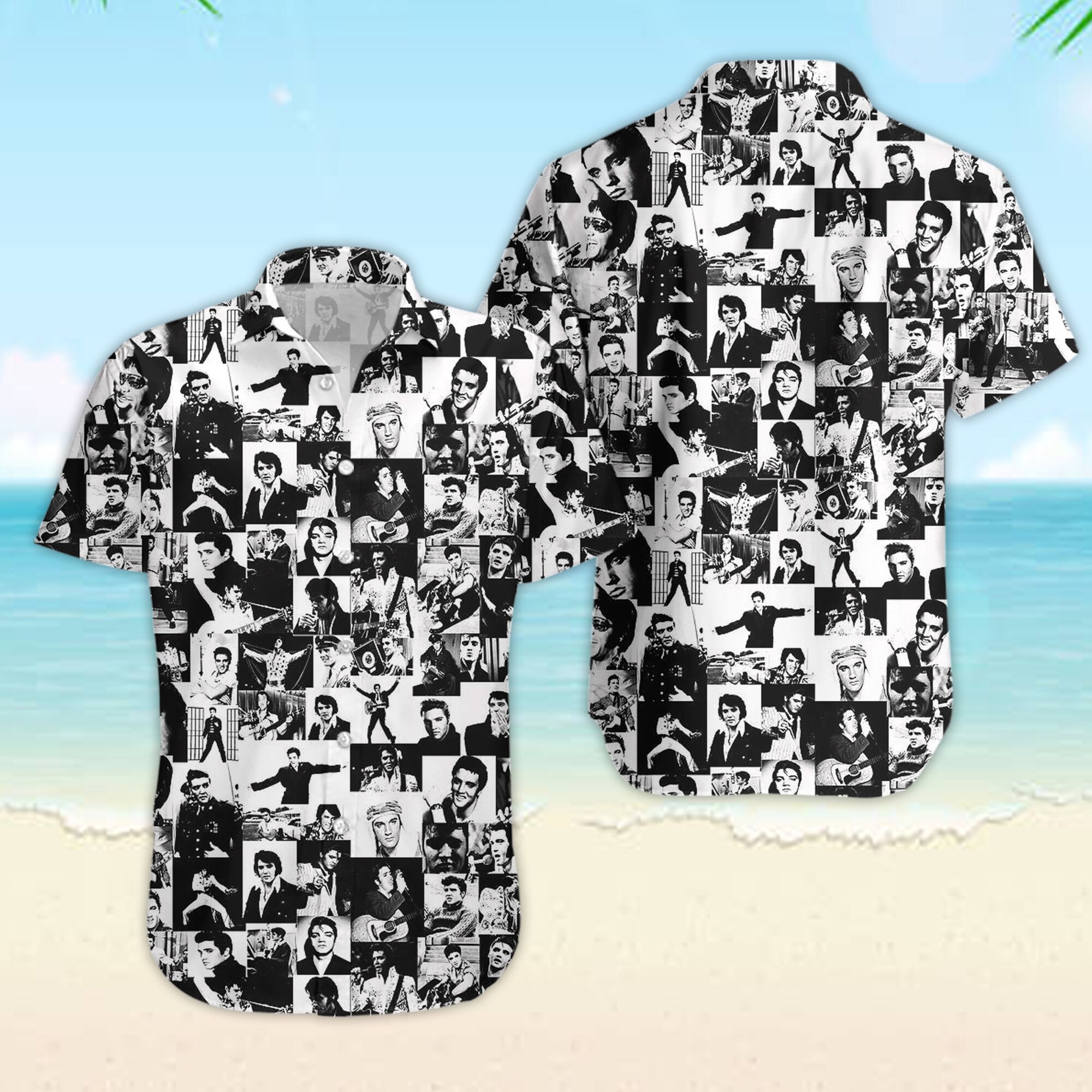 3D-Elvis Presley Unisex Hawaiian Shirt