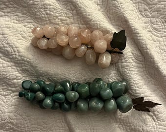 Mid Century Modern Marble Grapes - READ DESCRIPTION