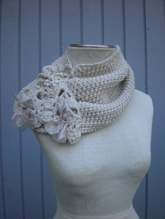 Knitting scarf accessories scarf cowl warm scarf | Etsy