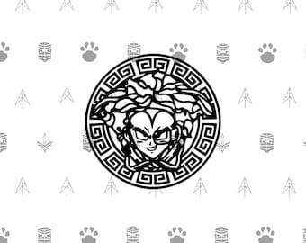 Versace Vegeta Prinz aller Saiyajins - Anime Art
