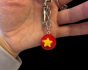 Circus Mouse Ball Keychain- Gold or Silver. Other Mother, Ghost Eye inspired
