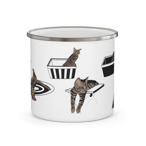 Custom Cat Portrait Mugs!