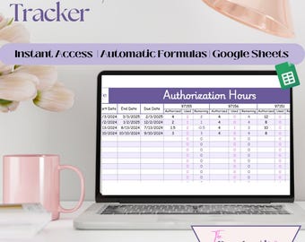 BCBA Caseload/Hours Tracker | Google Sheets Template for Client & Authorization Management