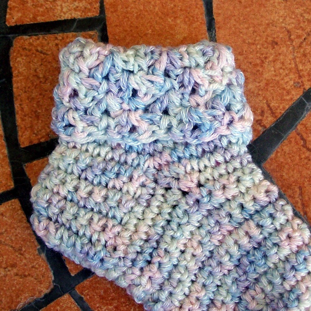 Baby Socks Booties Crochet Pattern Sock Yarn Warm Unique for - Etsy