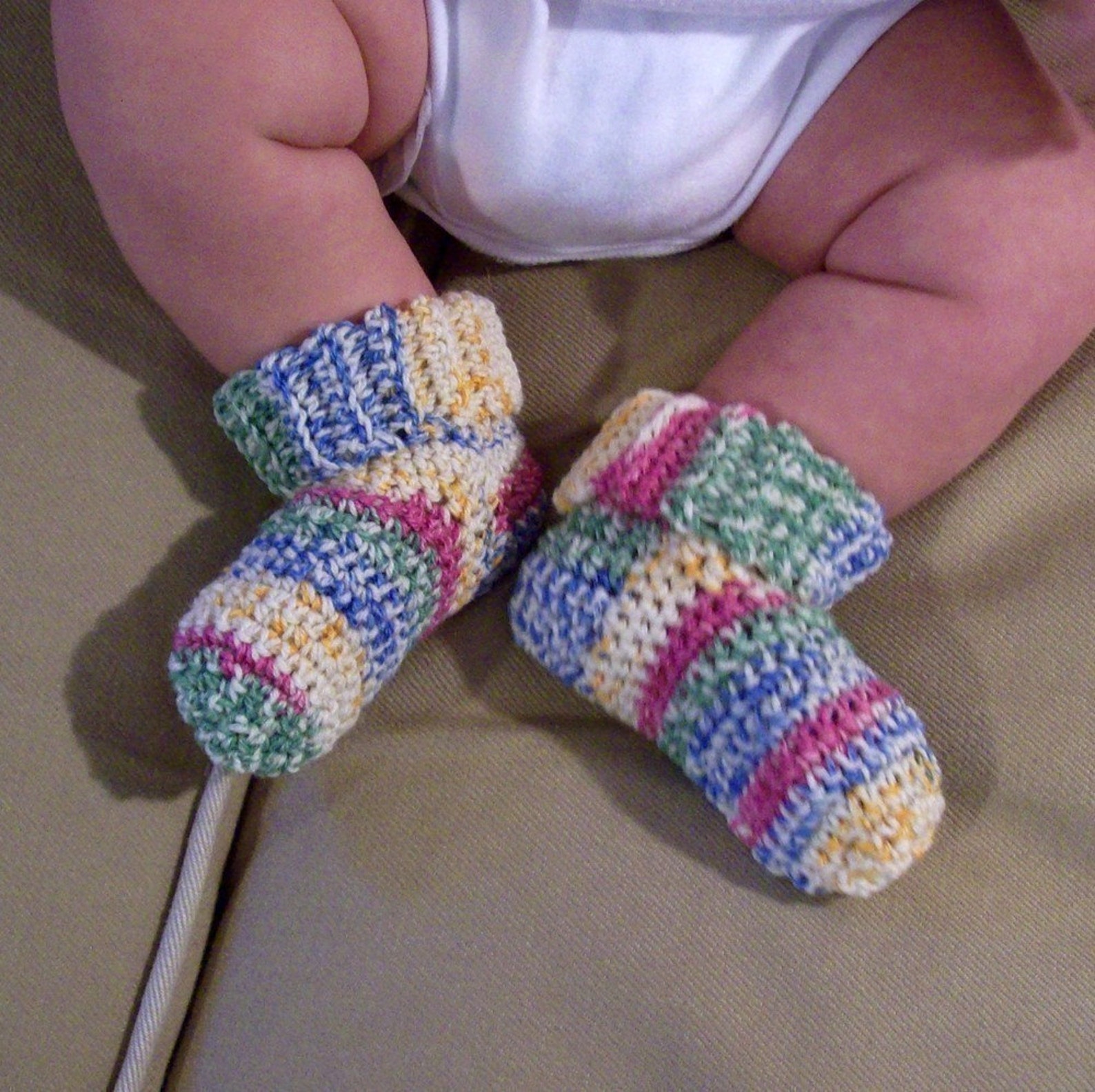 Baby Socks Booties Crochet Pattern Sock Yarn Warm Unique for Etsy